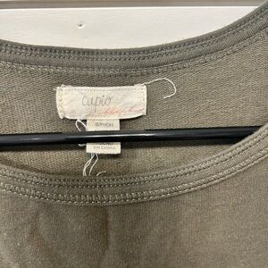 Cupio Olive Midi Dress